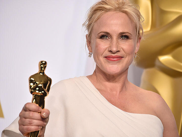 Die US-amerikanische Schauspielerin Patricia Arquette gewann in diesem Jahr ihren ersten Oscar für ihre Rolle in "Boyhood"