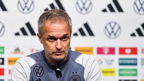 Noch zwei Länderspiele vor dem EM-Jahr: Christian Wück.