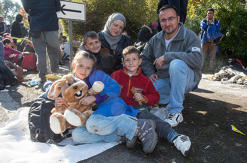 Die Flüchtlingssituation an der deutsch-österreichischen Grenze ist dramatisch.