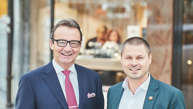 Die geschäftsführenden Gesellschafter Stephan Lindner (links) und Korbinian Fridrich. Die geschäftsführenden Gesellschafter Stephan Lindner (links) und Korbinian Fridrich.