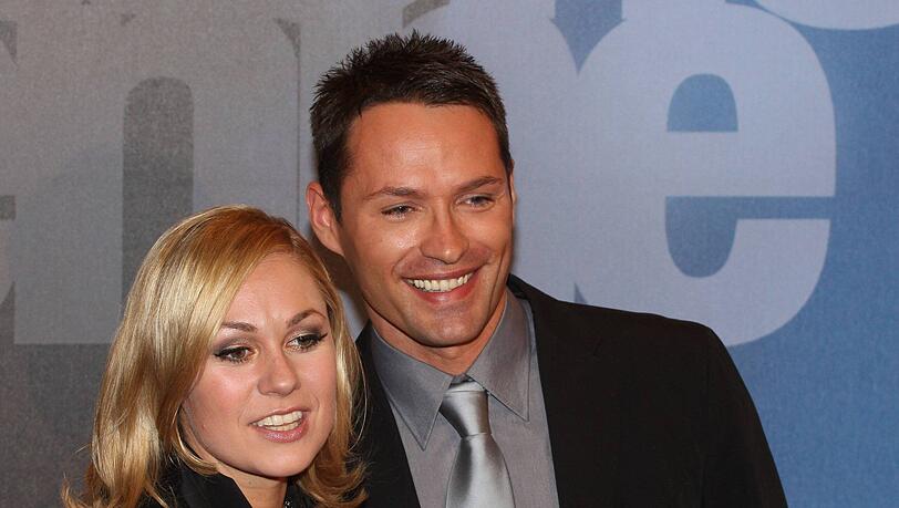 Ruth Moschner und ihr Partner Peter bei einer Preisverleihung im Jahr 2008.