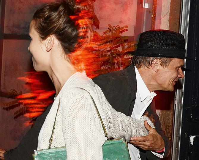 Peri Baumeister und Edgar Selge