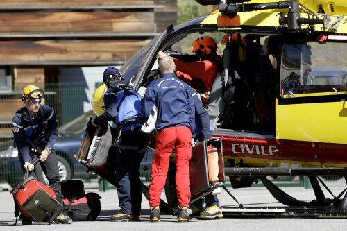 Hubschrauber unterstützen die Suchaktion