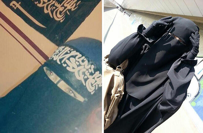 Dieser Ausschnitt eines Interpol-Fotos zeigt Samra K. Ihre Freundin Sabina S. hat jetzt ein Interview aus der ISIS-Hochburg gegeben.