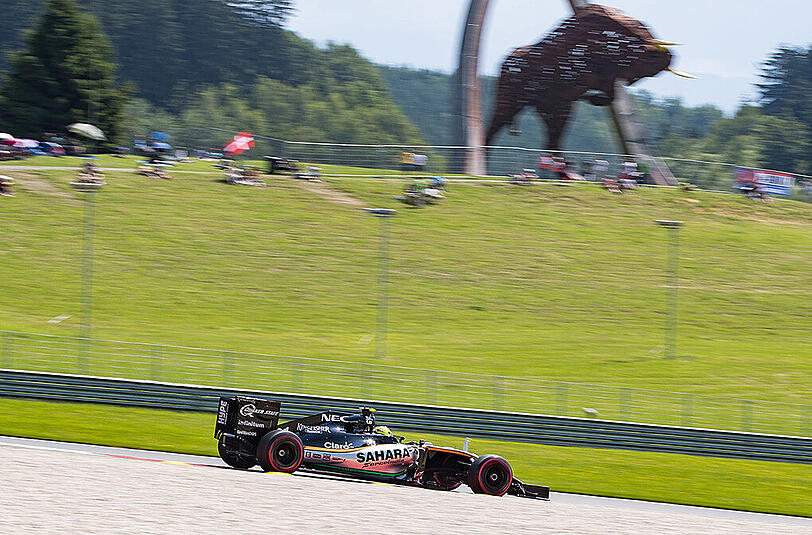 Lewis Hamilton und Nico Hülkenberg (Bild) waren die Gewinner des Qualifyings zum GP von Österreich.