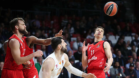 Die Bayern-Basketballer haben in der Euroleague verloren.