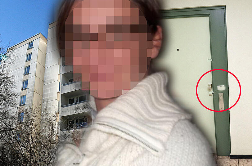 Sabine K. (40, Name geändert) hat ihre Mutter in diesem Wohnhaus in Unterhaching mit einer Wäscheleine erdrosselt. Jetzt wurde sie dafür verurteilt.
