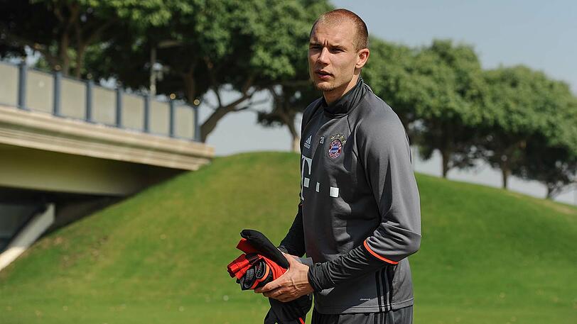 Holger Badstuber am Dienstag im Trainingslager. Wohin führt die Reise des Innenverteidigers?