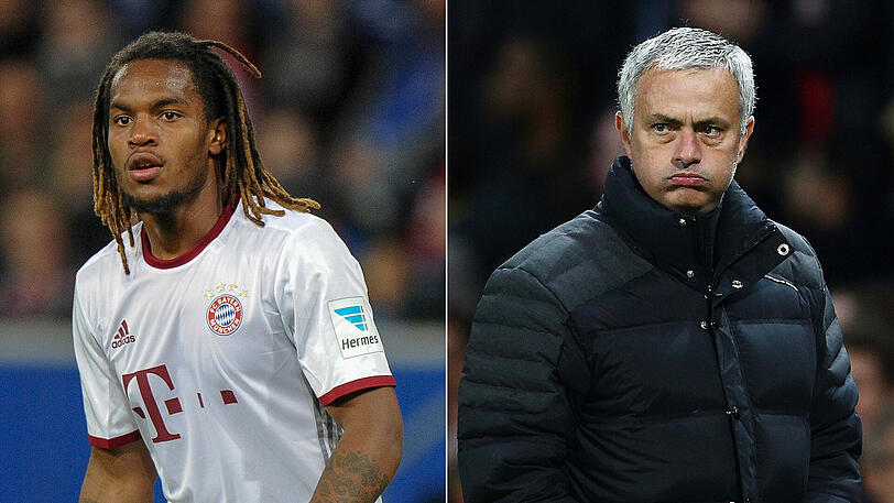 José Mourinho sieht den Transfer von Renato Sanches (links) zum FC Bayern kritisch.