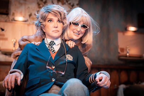 Desiree Nick und Anouschka Renzi. Desiree Nick und Anouschka Renzi.