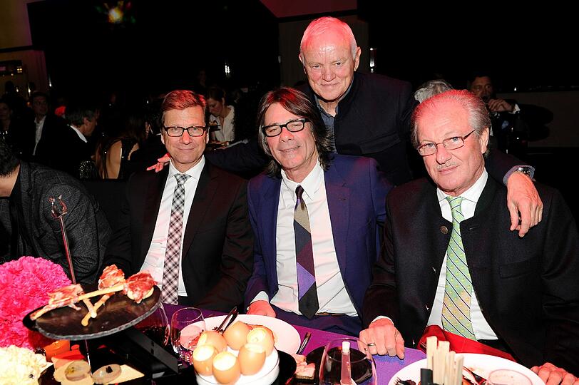 Guido Westerwelle, Werner Baldessarini, Gunther Mende, Dr. Wolfgang Reitzle
