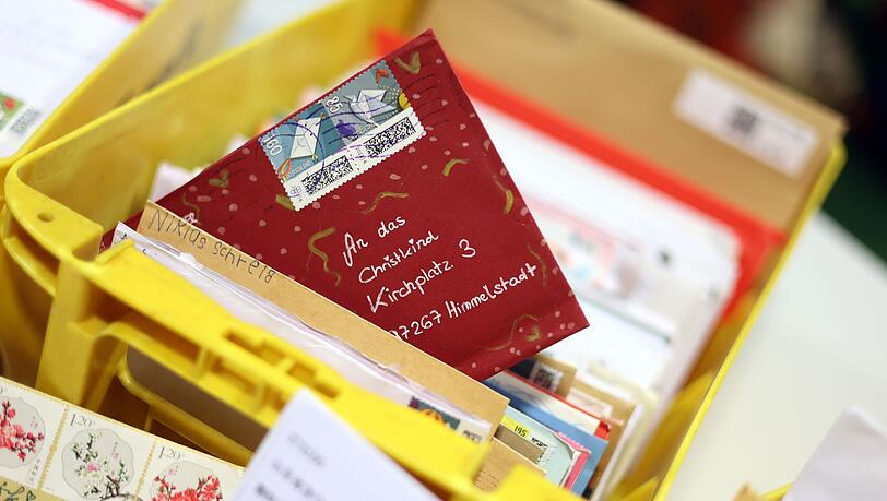 Wichtig ist, dem Christkind die Absenderadresse mitzuteilen. (Archivbild)