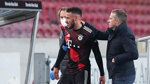 Corentin Tolisso fällt für mehrere Monate aus. (Archivbild)