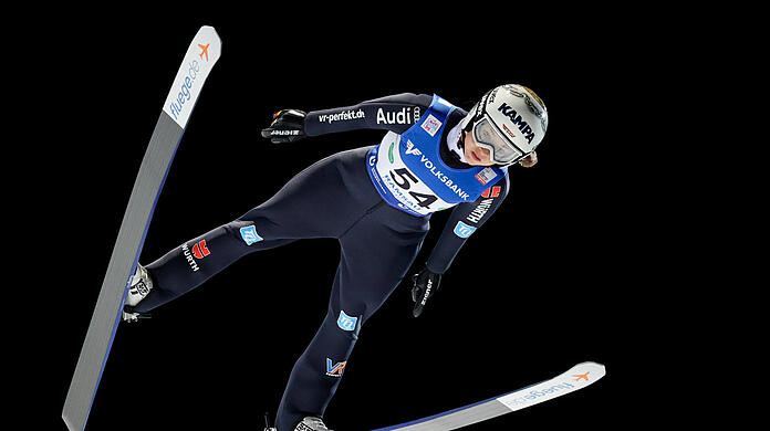 Heimvorteil: Die in Oberstdorf lebende Thüringerin Juliane Seyfarth kennt die Schanzen dort aus dem Effeff.