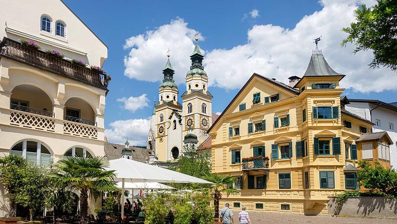 Nicht so ganz leicht erreichbar mit dem Zug: Brixen.