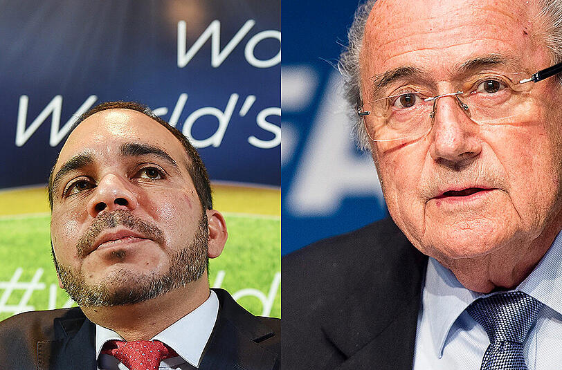 Prinz Ali bin al-Hussein hat als Herausforderer von Joseph Blatter praktisch keine Chance.