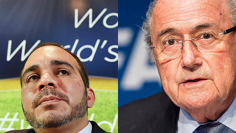 Prinz Ali bin al-Hussein hat als Herausforderer von Joseph Blatter praktisch keine Chance. Prinz Ali bin al-Hussein hat als Herausforderer von Joseph Blatter praktisch keine Chance.
