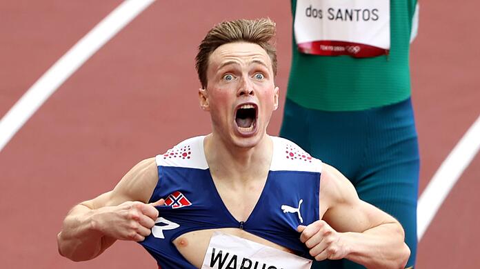 Karsten Warholm lief als erster Mensch die 400 Meter Hürden unter 46 Sekunden.