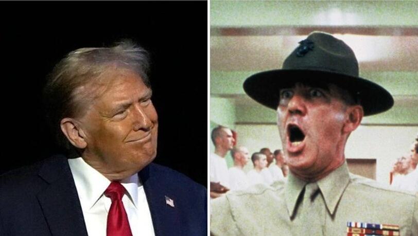 Sieht so das Militär-Ideal von Donald Trump aus?