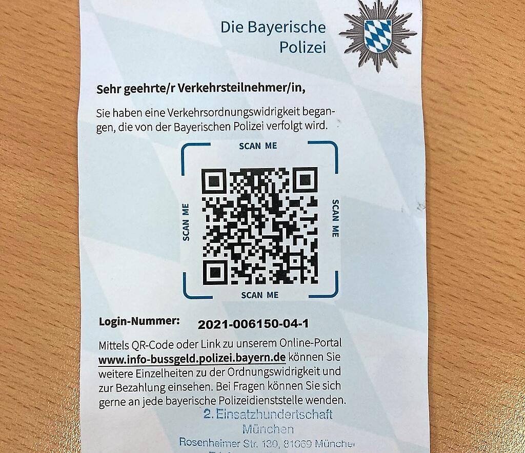 QR-Code-Knöllchen: Wenn der Strafzettel unbezahlbar ist