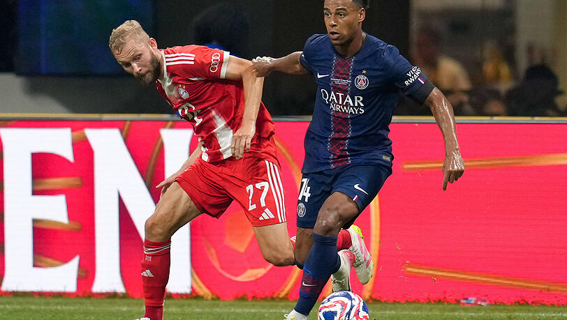 Laimer und Dou&eacute; kennen sich noch gut von der Klub-WM im vergangenen Sommer.