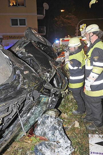 In diesem Autowrack starb ein Münchner.