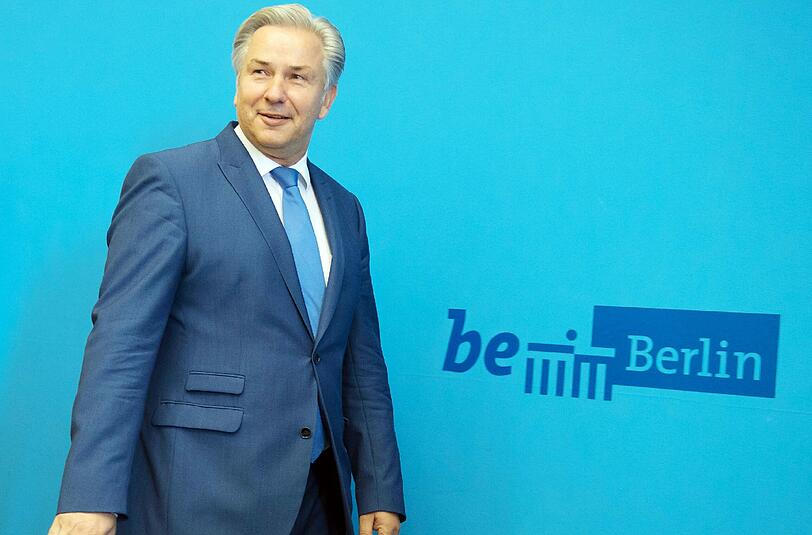 Klaus Wowereit erklärte am Dienstagmittag seinen Rücktritt im Roten Rathaus in Berlin.