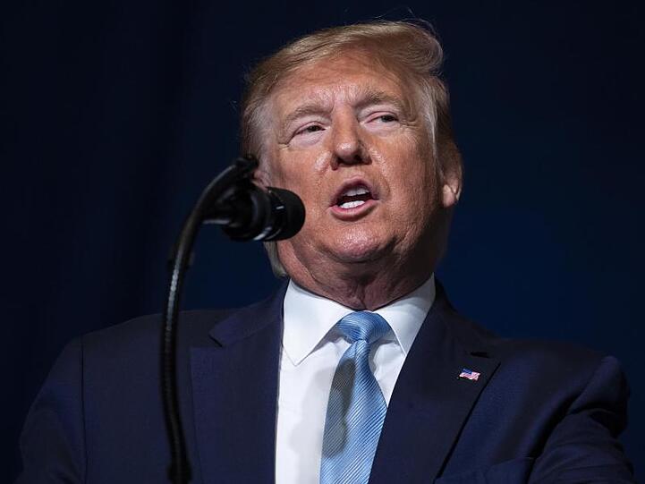 US-Präsident Donald Trump am Freitag bei einer Veranstaltung in Miami.