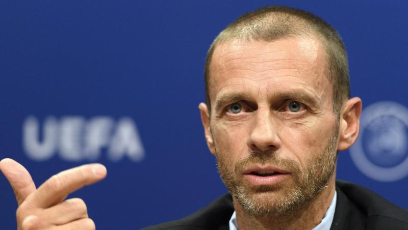 Aleksander Ceferin, Präsident der UEFA. Aleksander Ceferin, Präsident der UEFA.