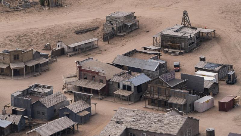 Die Filmranch "Bonanza Creek Ranch", auf der die Dreharbeiten zu dem Low-Budget-Western "Rust" stattfanden.