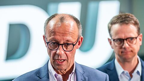 Parteichef Friedrich Merz hat die Kabinettsliste der CDU vorgelegt. (Archivbild)