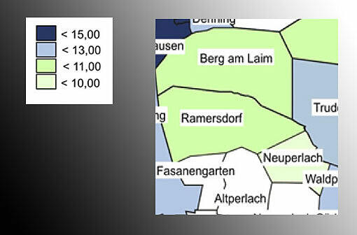 Ramersdorf: 10,7 Euro/qm