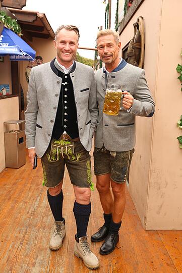 Feiern für den guten Zweck auf der Wiesn: Johannes Ehling, Dr Hans Wehrmann