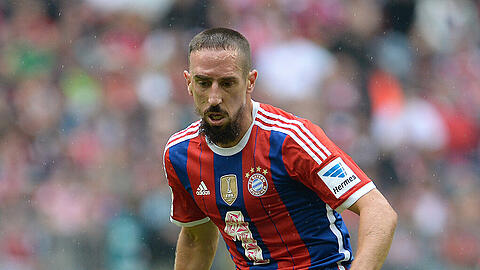 Endlich wieder da: Franck Ribéry!