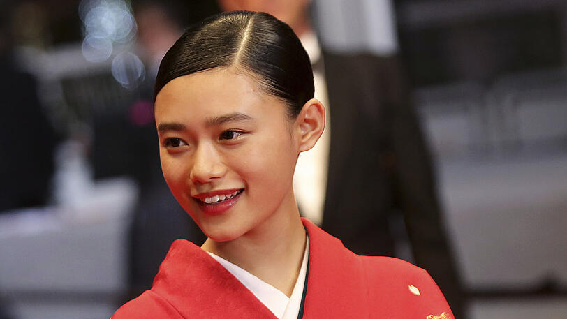 Schauspielerin Hana Sugisakibei Premiere des Films "Blade of the Immortal"