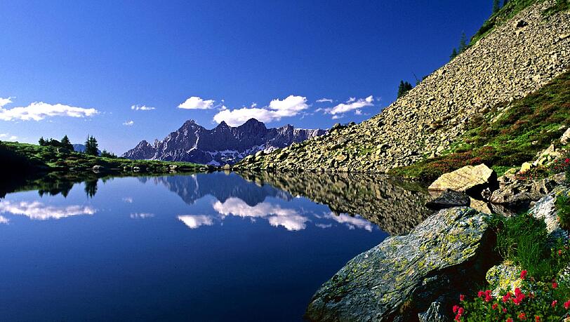 Gasselsee - eines der bekanntesten Fotomotive der Steiermark. Gasselsee - eines der bekanntesten Fotomotive der Steiermark.