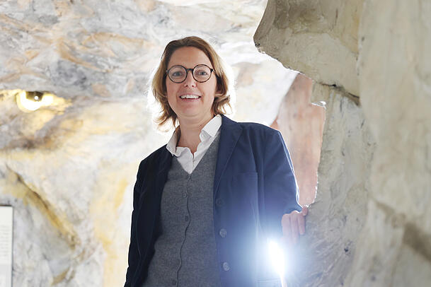 Uta Dietze ist Vize-Generalbevollmächtigte Bau im Deutschen Museum. Sie gab der AZ eine exklusive Führung über die Baustelle. Uta Dietze ist Vize-Generalbevollmächtigte Bau im Deutschen Museum. Sie gab der AZ eine exklusive Führung über die Baustelle.