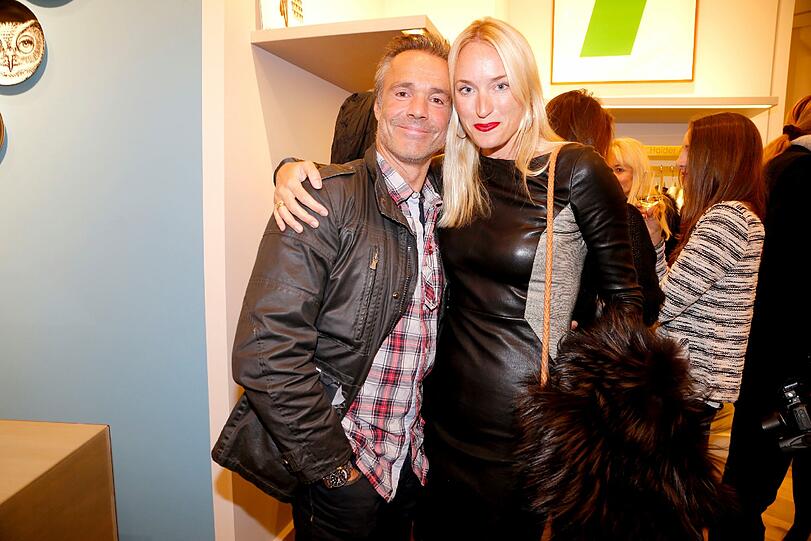 Hannes Jaenicke und Petra Winter