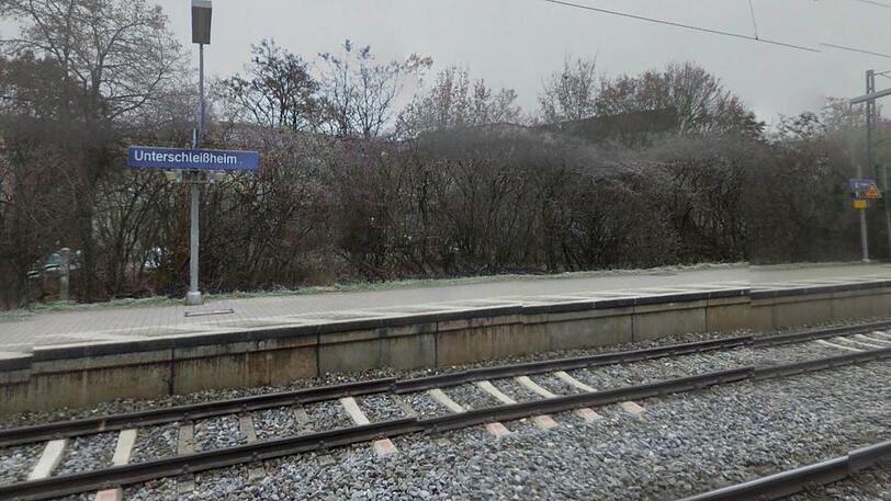 Der S-Bahnhof in Unterschleißheim: Hier ereignete sich der Unfall.