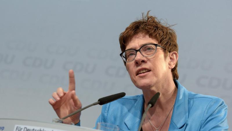 Annegret Kramp-Karrenbauer hatte im Dezember den CDU-Vorsitz von Angela Merkel übernommen. Annegret Kramp-Karrenbauer hatte im Dezember den CDU-Vorsitz von Angela Merkel übernommen.