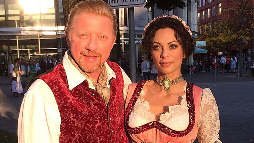 Boris Becker und seine Ehefrau Lilly beim Oktoberfest in München Boris Becker und seine Ehefrau Lilly beim Oktoberfest in München