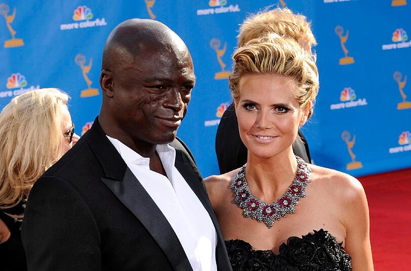 Von 2005 bis 2014 war Seal mit Heidi Klum verheiratet.