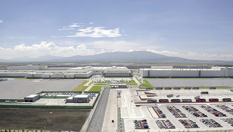 Das Werk in San José Chiapa liegt 2400 Meter über dem Meeresspiegel. Das Werk in San José Chiapa liegt 2400 Meter über dem Meeresspiegel.