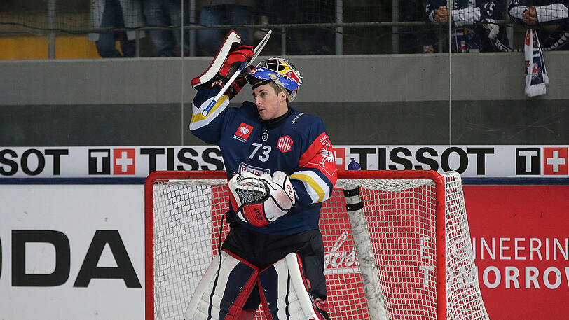 Fährt mit zu Olympia: EHC-Torwart David Leggio.