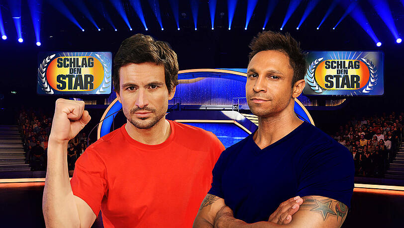 Tom Beck (l.) hat die 100.000 Euro bei "Schlag den Star" gewonnen