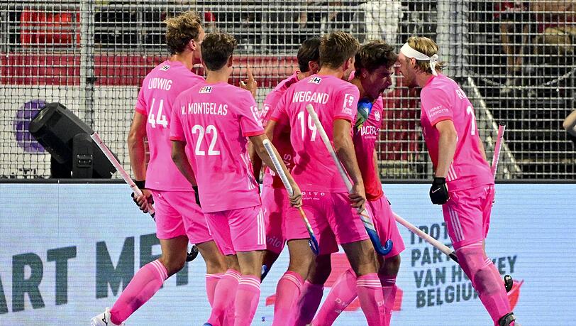 Titelverteidiger Deutschland beendete die WM-Vorrunde ungeschlagen. (Archivbild)