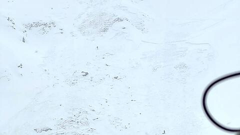 An der Hohen Ferse rissen die Schneemassen mehrere Skifahrer mit.