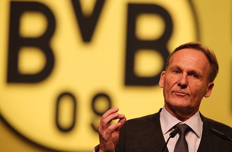 Sauer auf den FC Bayern München: Hans-Joachim Watzke, Geschäftsführer von Borussia Dortmund.