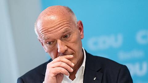 Berlins Regierender B&uuml;rgermeister Kai Wegner (CDU) will bis zur Bildung einer neuen Regierung im Amt bleiben.