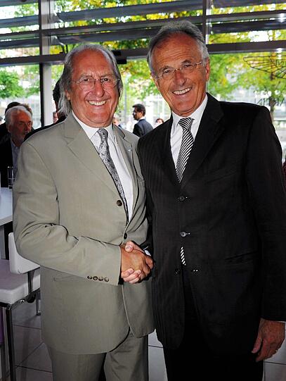 Hanns-Jörg Dürrmeier (SZ) mit Robert Salzl